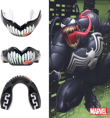 Спортивна капа Marvel Venom для брекетів, універсальна, для боксу, MMA, регбі, хокею, єдиноборств