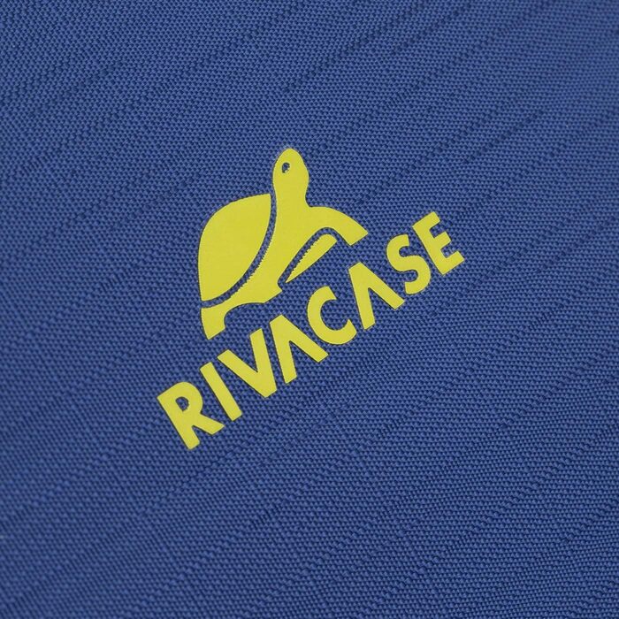 RIVACASE Легка спортивна сумка 30 л, водостійка, з боковими кишенями, регульований ремінь, синя, для фітнесу та подорожей