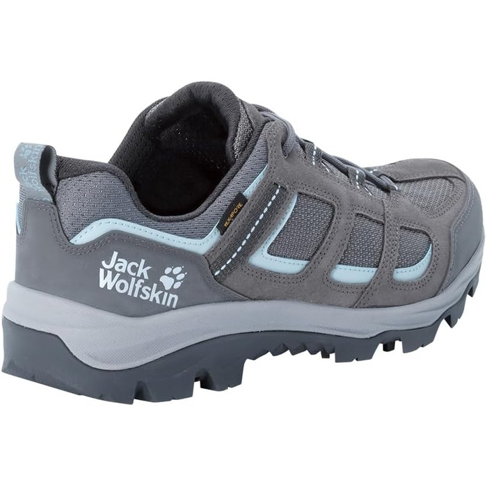 Жіночі туристичні черевики Jack Wolfskin Vojo 3 Texapore Low, 40 EU, сірий/світло-блакитний