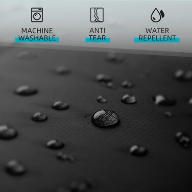 Спальний мішок Forceatt -10°C~15°C 4 сезони, зимовий для дорослих, водонепроникний, ультралегкий для кемпінгу, подорожей, відпочинку на природі та вдома. - Чорний