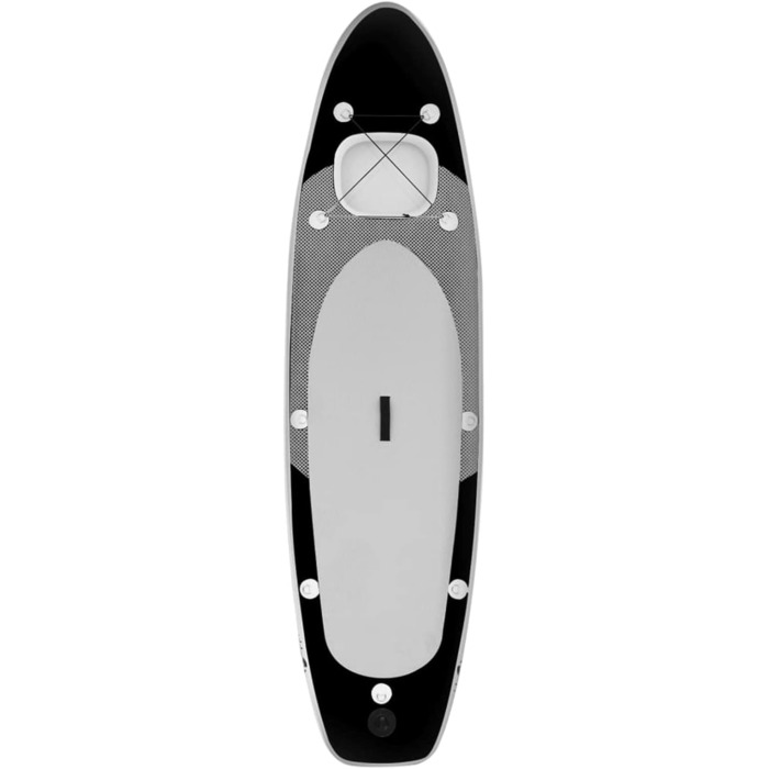 Надувна SUP-дошка ZEYUAN 330x76x10 см чорна з веслом, сидінням та аксесуарами для сапсерфінгу