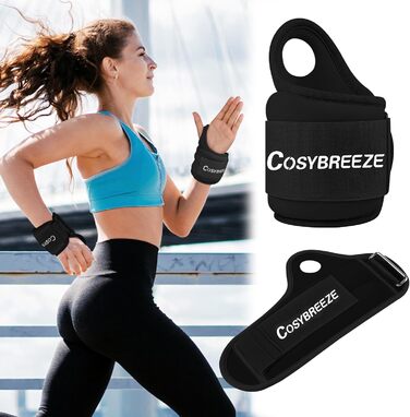 Вантажні манжети Cosybreeze для рук і зап'ясть, 1–3 кг, унісекс, пара – фітнес, спорт, біг, тренування