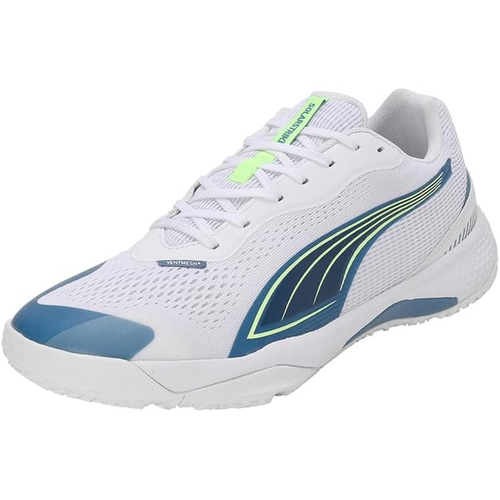 Кросівки PUMA Solarstrike III для залу (Indoor Court) - 47 EU, білий/синій