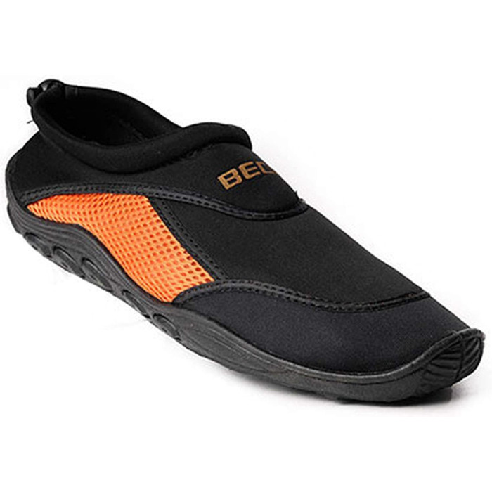 Чоботи для серфінгу та плавання Beco Unisex, чорно-помаранчеві, 41 EU