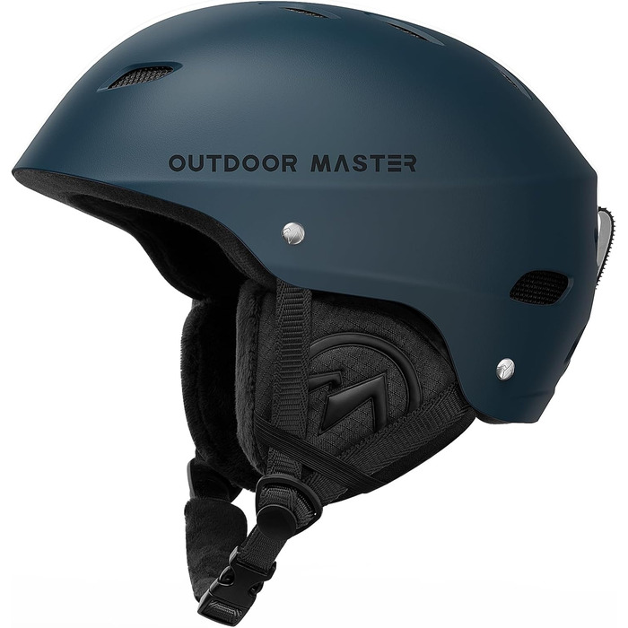 Шолом Outdooraster Kelvin Unisex для сноуборду та лижного спорту (XL, Navy Blue)