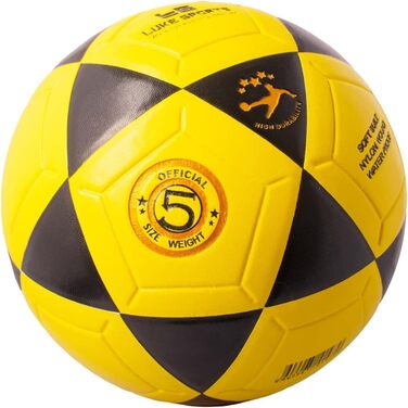 Столик для футболу Luke Sports Altinha River з вулканізованої гуми, білий та жовтий