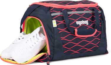 Дорожня та спортивна сумка ergobag HufBäreisen, рожева