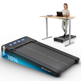Бігова доріжка Spad500: 126x58x15.8 см, 120 кг (макс. вага), Bluetooth, 1.8 кВт, 1-8 км/год