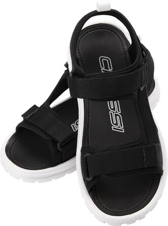 CRESSI Pete Sandal - Унісекс сандалії Cressi Pete, чорно-білі, 38 EU, для пляжу та води
