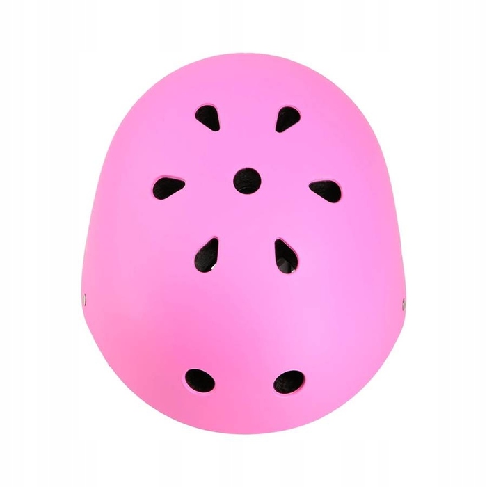 Дитячий велосипедний шолом з регулюванням + комплект захисту для скейту, розмір M