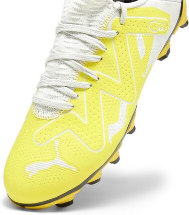 Дитячі футбольні бутси PUMA Future Play Fg/Ag Jr - сірий, жовтий, розмір 34.5 EU