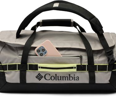 Спортивна сумка Columbia Landroamer 40L унісекс, сіра Flint Grey/Black/Citron Haze