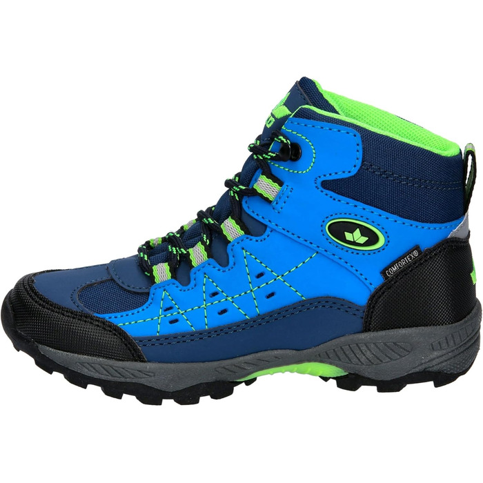 Дитячі кросівки Lico RingoCross для бігу (33 EU), блакитно-морський, лимонний