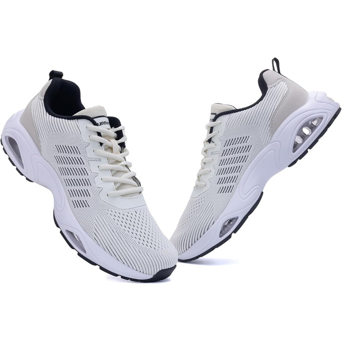 Кросівки для бігу GANNOU чоловічі, спортивні, легкі, дихаючі, з амортизацією, 40-47 (Бежевий, 44 EU)