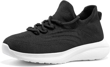 Дитячі кросівки для залу: дихаючі, чорні, розмір 31-39 (EU 38)