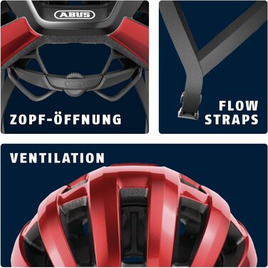 ABUS PowerDome MIPS шолом для шосе на велосипеді - легкий шолом з вентиляцією та захистом від ударів, Made in Italy, для жінок та чоловіків, білий (блискучий білий)