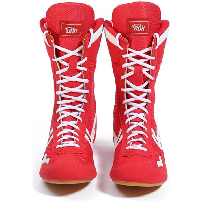 Легкі борцівські кросівки для чоловіків, жінок та дітей (44 EU, Червоний)