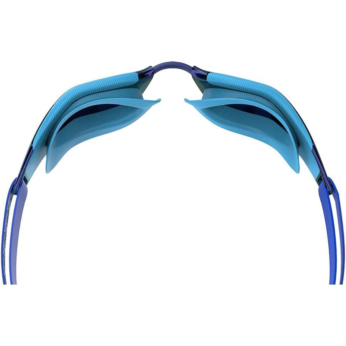 Дитячі окуляри для плавання Speedo Fastskin Hyper Elite з дзеркальними лінзами, сині, універсальний розмір