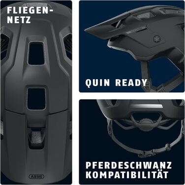 ABUS MoDrop – міцний велосипедний шолом для MTB з хорошою вентиляцією, індивідуальна посадка, унісекс