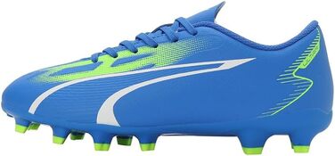 Дитячі футбольні бутси PUMA Ultra Play FG/AG Jr, 37 EU, блакитний, білий, зелений
