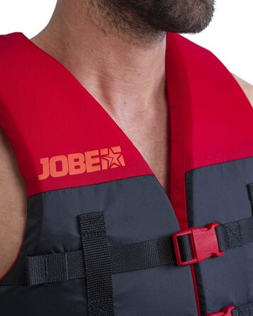 Рятувальний жилет Jobe Dual червоний, універсальний для водних видів спорту