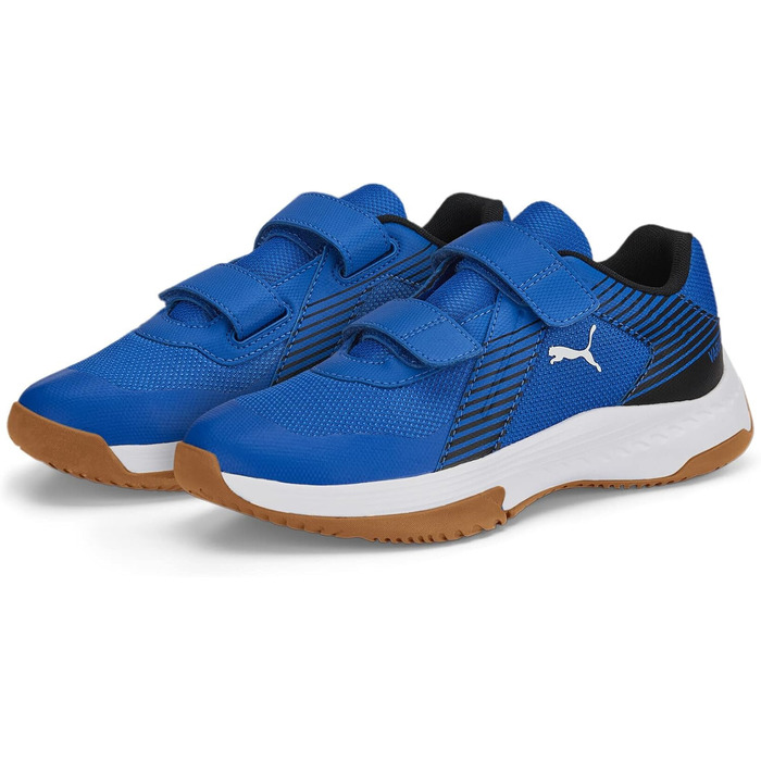 Дитячі спортивні зала Halenturnschuh PUMA Varion V Jr (35.5 EU, Puma Royal Puma White Gum)