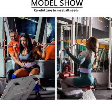 Жіночий пояс для важкої атлетики з шкіри, з підтримкою попереку 10,2 см, фіолетовий, для пауерліфтингу та присідань