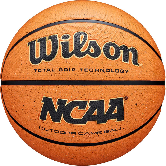 Баскетбольний м'яч Wilson NCAA для вулиці, розмір 6 і 7, помаранчевий