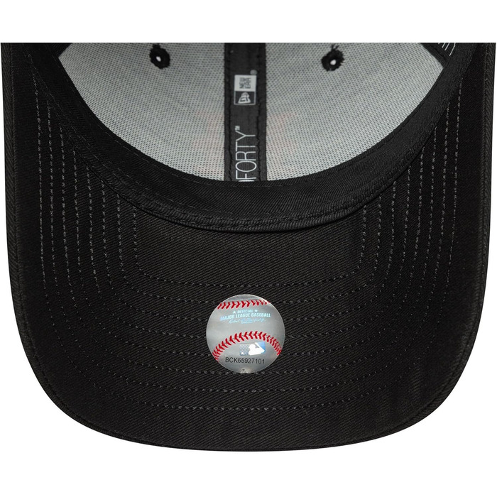 Кепка New Era Los Angeles Lakers NBA 9Forty E-Frame з фольгованою вишивкою, чорно-золота, універсальний розмір