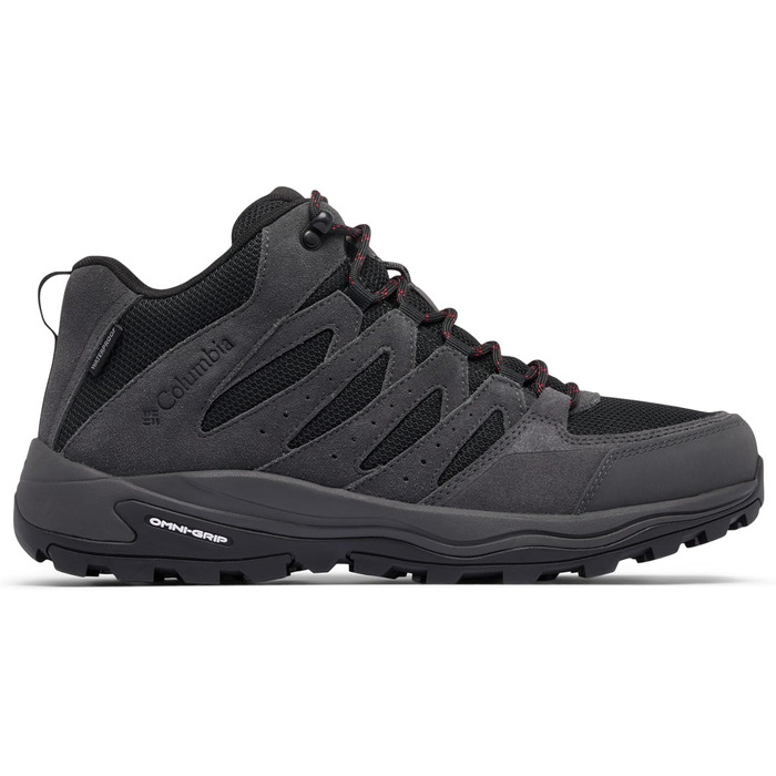 Черевики трекінгові Columbia Redmond™ IV Mid Waterproof, 42.5 EU, Black Mountain Red
