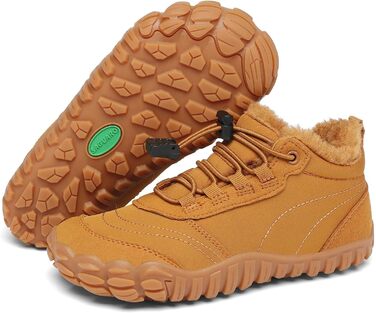 Дитячі зимові шкарпетки-черевики Saguaro, теплі, з підкладкою, для прогулянок, розмір 26-36, коричневі