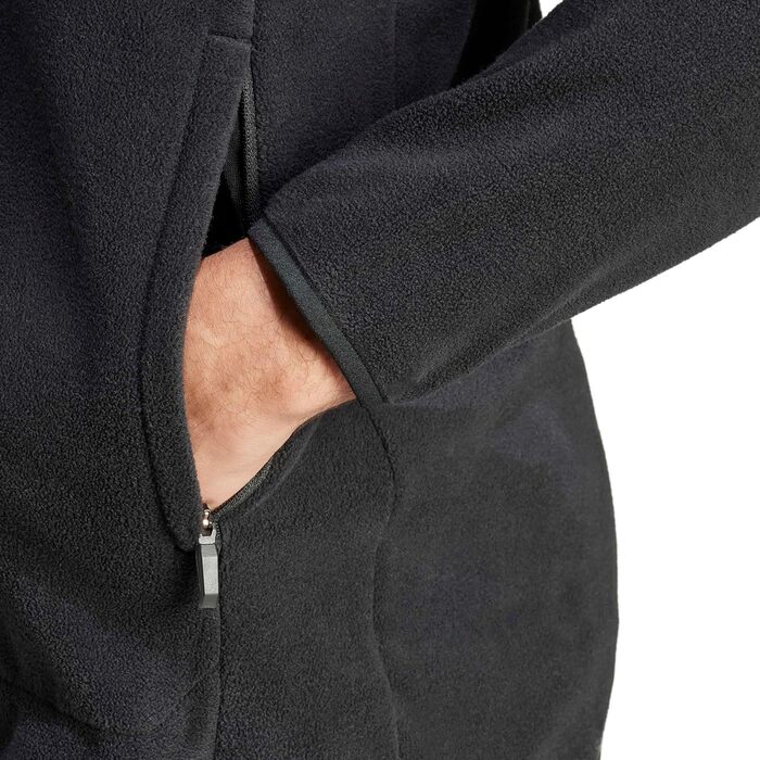 Чоловіча флісова куртка-світшот adidas Terrex Multi Full Zip, чорна, розмір L
