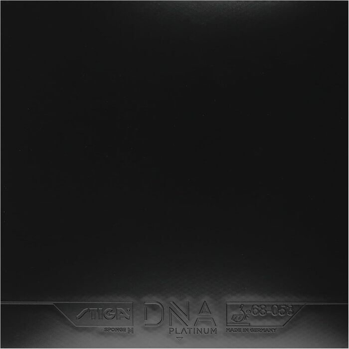 Накладка для настільного тенісу Stiga DNA Platinum M, чорна, 2.3 мм, універсальна