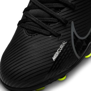 Дитячі футбольні кросівки Nike Superfly 9 Club FG/MG, 38 EU, чорний/сірий/білий/жовтий