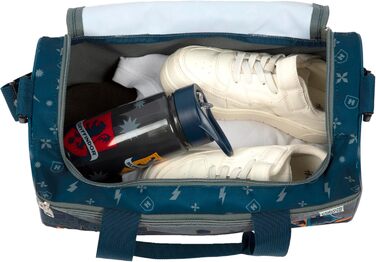 Спортивна сумка для дітей Scooli - сіра, 23x35x16 см - зручна для школи