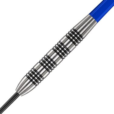 Професійні дротики FOCO Chelsea Red Dragon (80% вольфрам, 24 г) з металевими наконечниками, пір'ями та гаманцем для дротиків