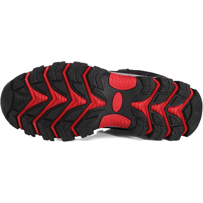 Трекінгові черевики для жінок та чоловіків: зручні, легкі, з неслизькою підошвою. Розміри 36-45 EU, чорний колір