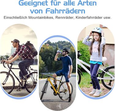 CYFIE Кріплення для велосипеда на стіну (2 шт.) - складне, з м'якою підкладкою, до 25 кг, для MTB та шосейних велосипедів