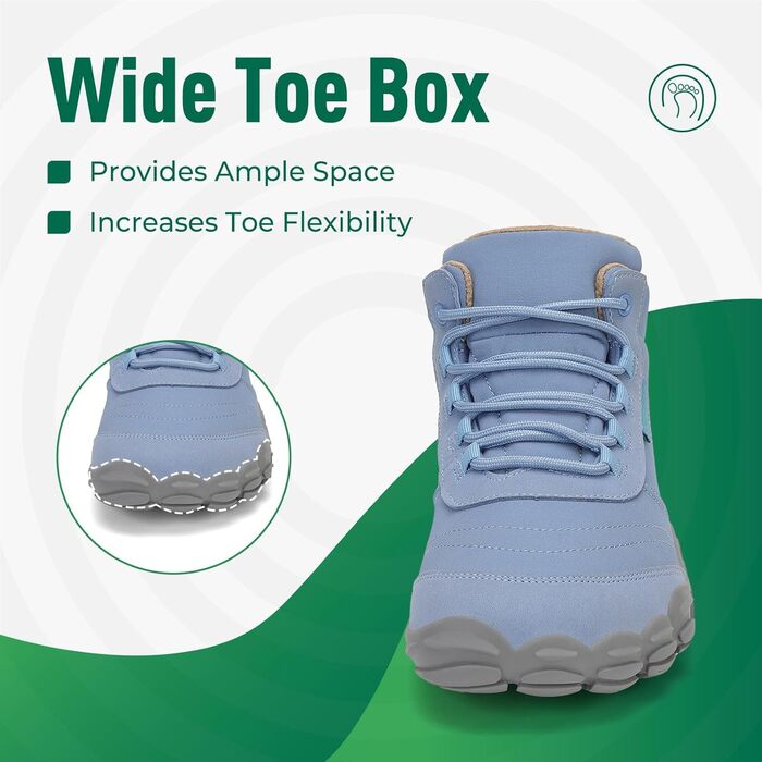 Босиком черевики чоловічі та жіночі, легкі, з нульовим перепадом, для фітнесу, розмір EU 36-48 (EU 38, блакитний)