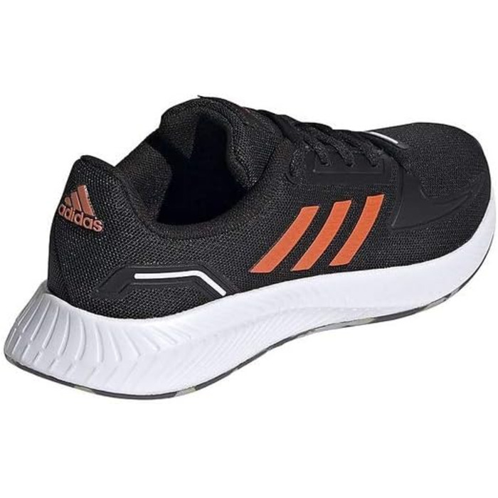 Кросівки дитячі adidas Runfalcon 2.0 чорно-помаранчеві, 28.5 EU