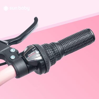 Дитячий велосипед Sun Baby Heart 20 дюймів, 6 швидкостей Shimano, для дівчаток 6-10 років, регульований