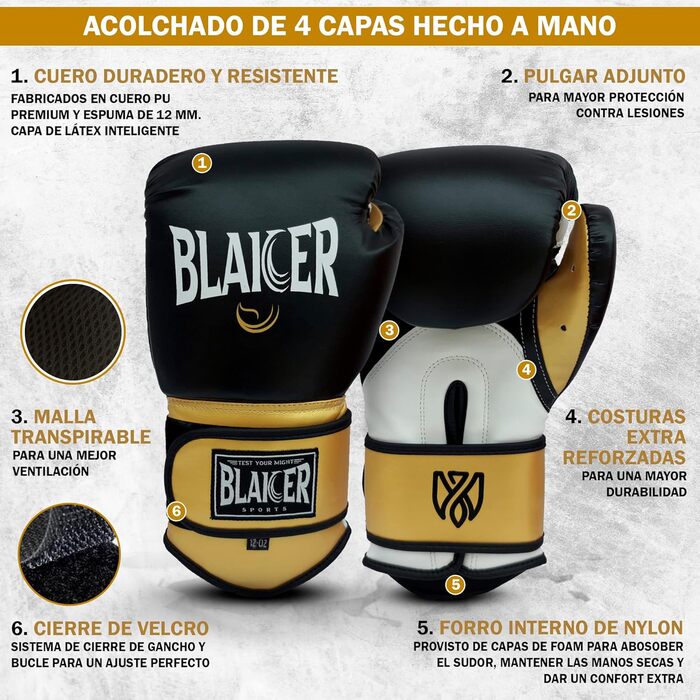 Комплексний боксерський набір для дому: боксерський мішок, рукавиці, бандажі, скакалка, кріплення та сумка - BLAICER