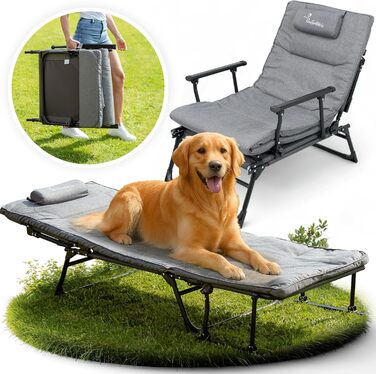 Розкладне шезлонг для відпочинку на сонце: стілець, шезлонг, для саду та кемпінгу, до 200 кг, вологостійкий