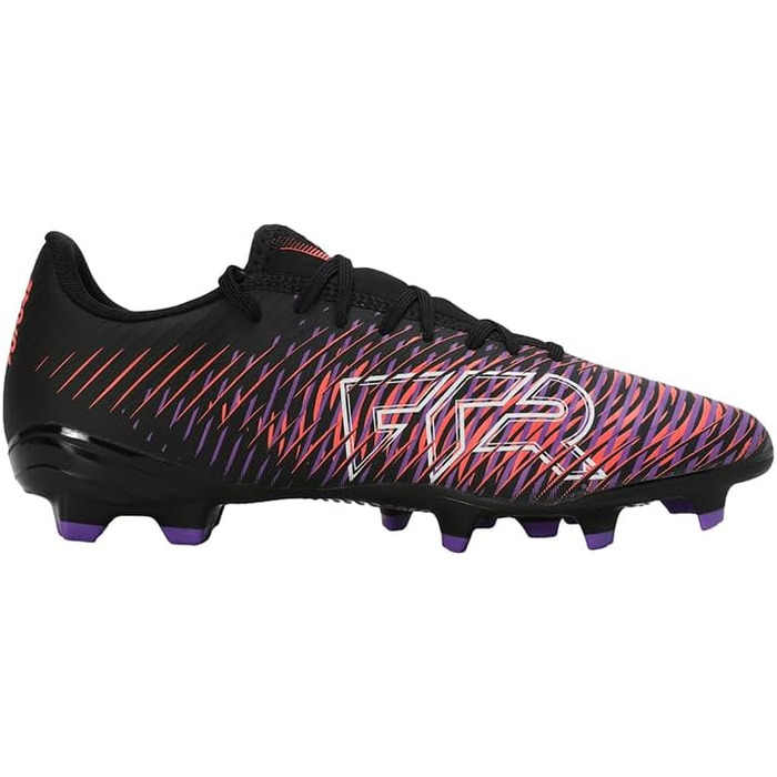 Жіночі футбольні бутси PUMA Future 8 Play FG/AG, 38 EU, Puma Black/Puma White/Glowing Red