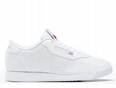 Жіночі шкіряні кросівки Reebok Princess, білі, 100000101, 42