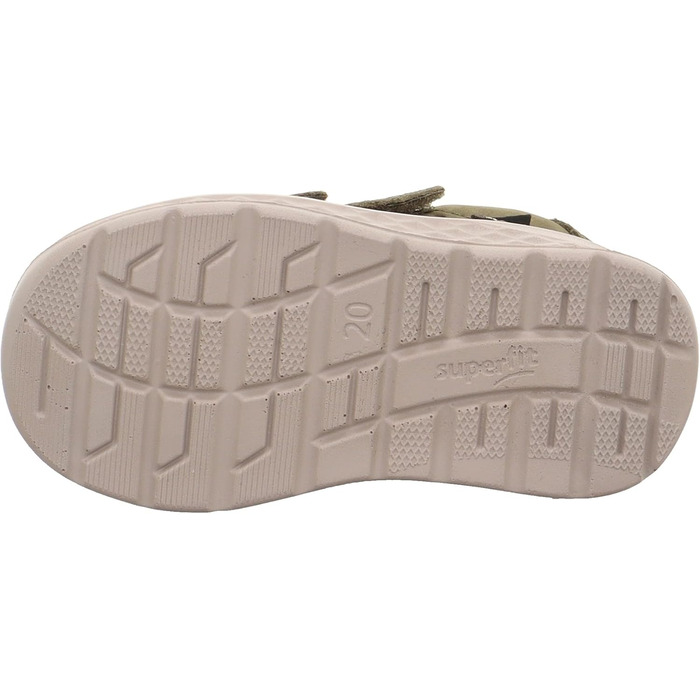 Дитячі кросівки Superfit Breeze Gore-Tex, 22 EU, зелено-жовті