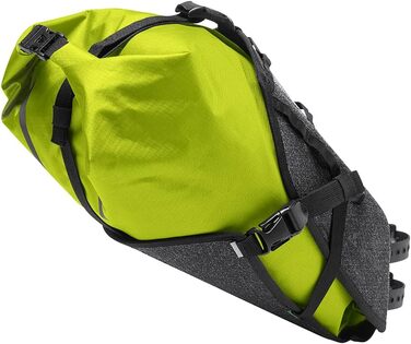Сідло VAUDE Trailsaddle для велосипеда, яскраво-зелене/чорне, універсальний розмір, водонепроникне