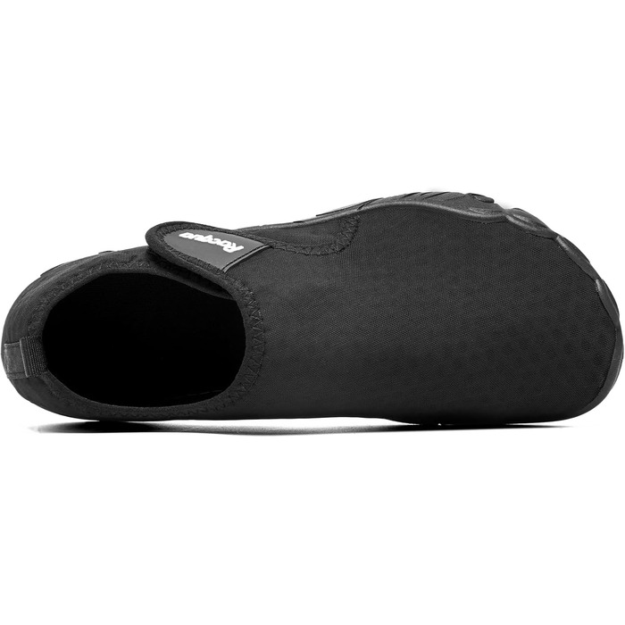 Водні черевики Raqua для жінок та чоловіків, пляжні шльопанці, чорний (47 EU)