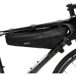 PACK2RIDE Mira — водонепроникна велосипедна сумка з міцної Cordura для байкпакінгу та подорожей, чорна