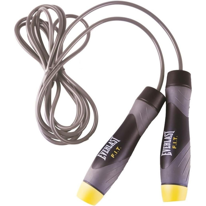 Спортивний скакалка Everlast Speed Rope з регульованою вагою для боксу та фітнесу, чорна, 335 см, унісекс